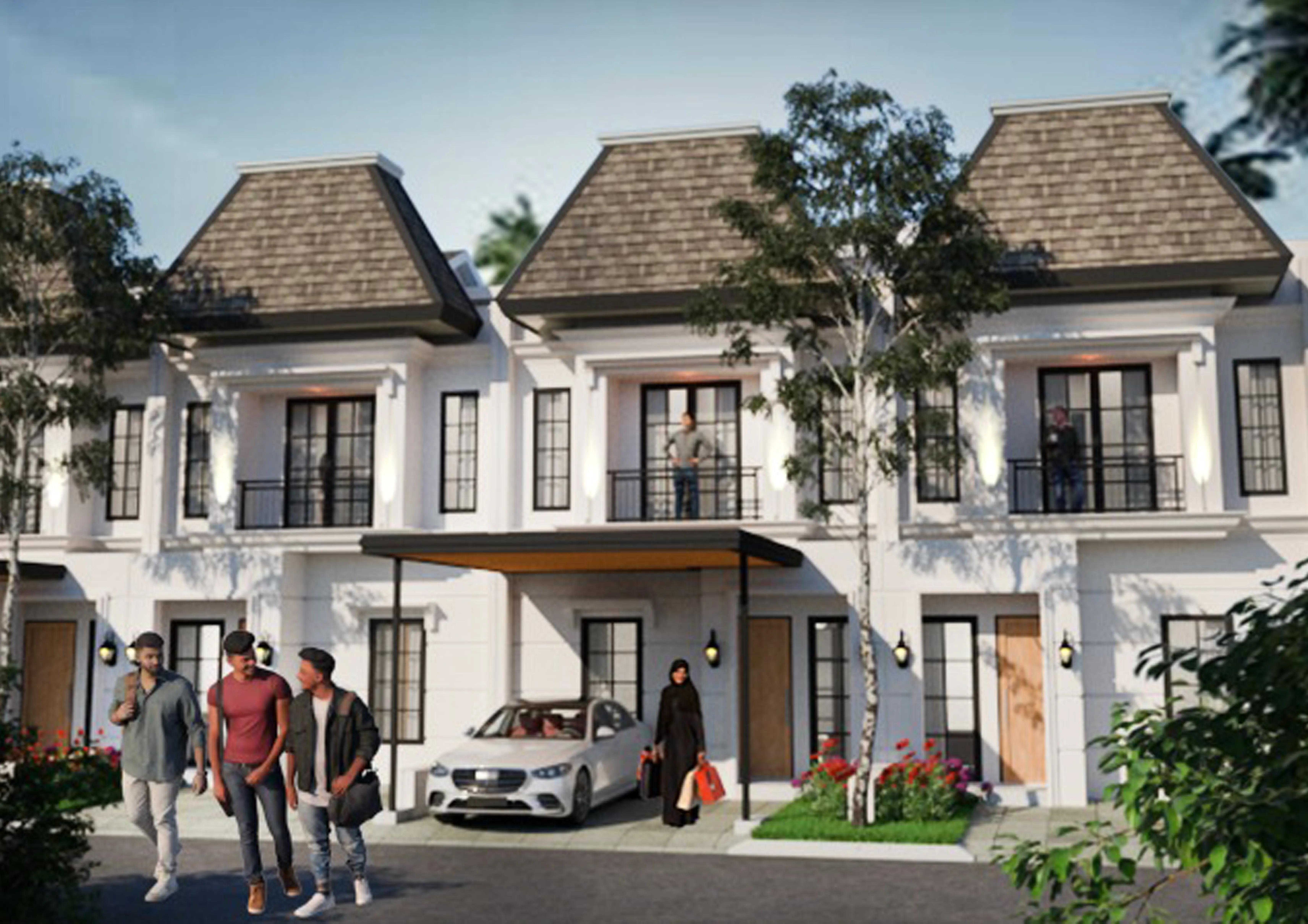 Siteplan kawasan Bintaro Hijau Residence