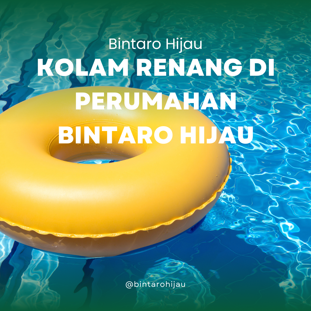 Kolam renang di Perumahan Bintaro Hijau